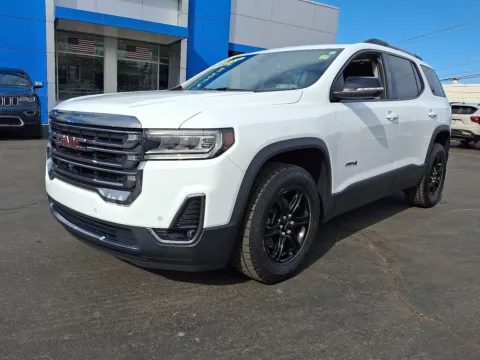 White 2023 GMC Acadia AWD AT4 for sale in Allentown, PA