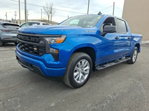 Blue 2022 Chevrolet Silverado 1500 4WD Crew Cab Short Bed Custom for sale in Allentown, PA