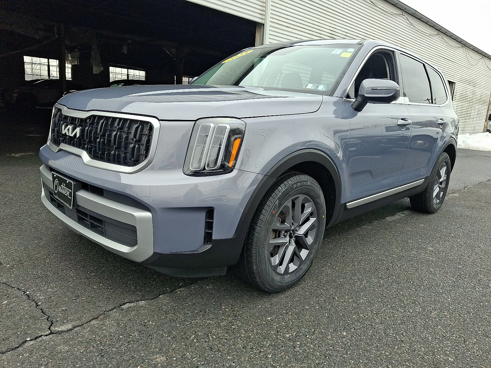 Silver 2023 Kia Telluride LX for sale in Allentown, PA