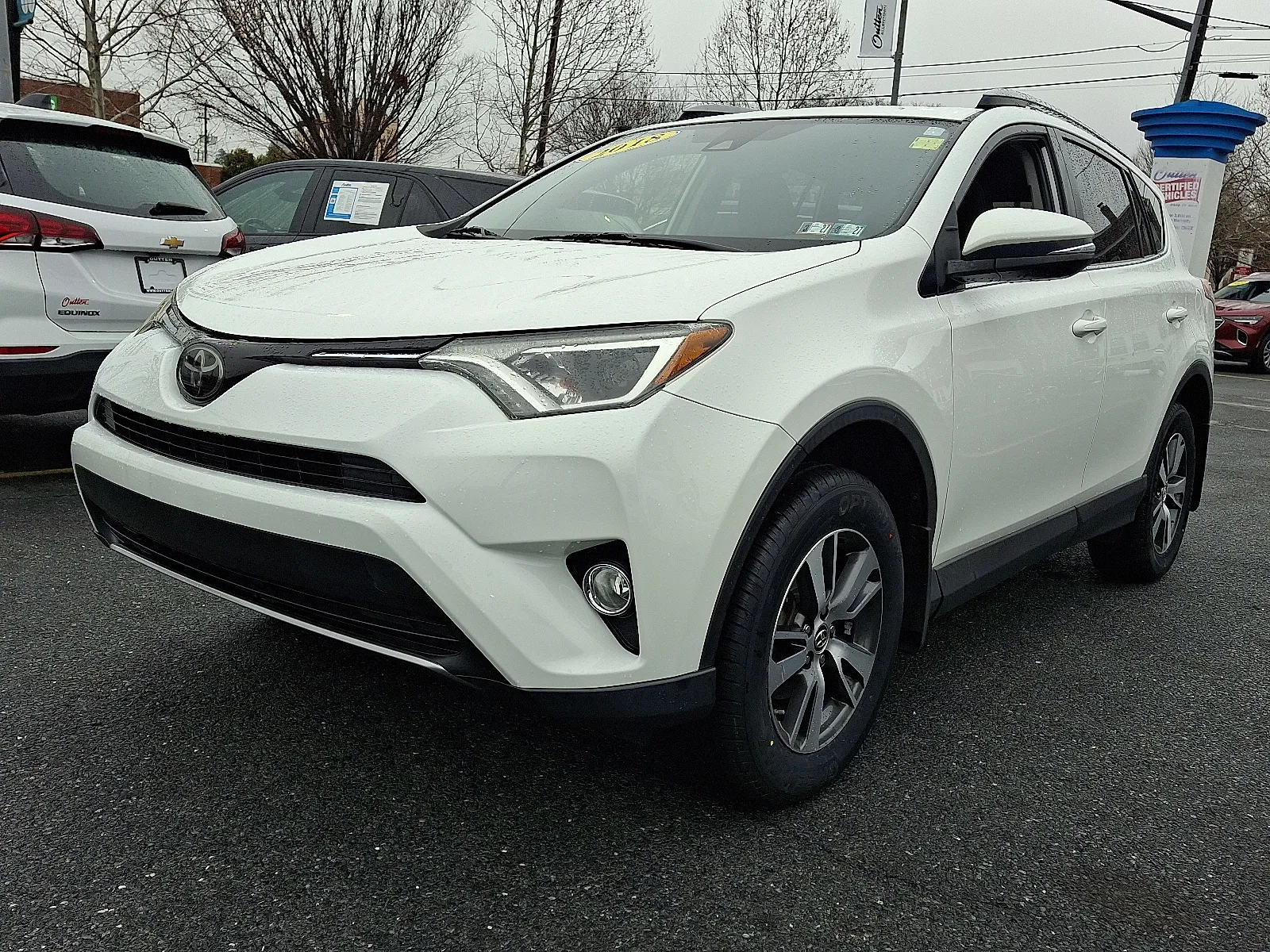 White 2018 Toyota RAV4 XLE for sale in Allentown, PA