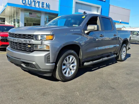 Gray 2022 Chevrolet Silverado 1500 LTD 4WD Crew Cab Short Bed Custom for sale in Allentown, PA