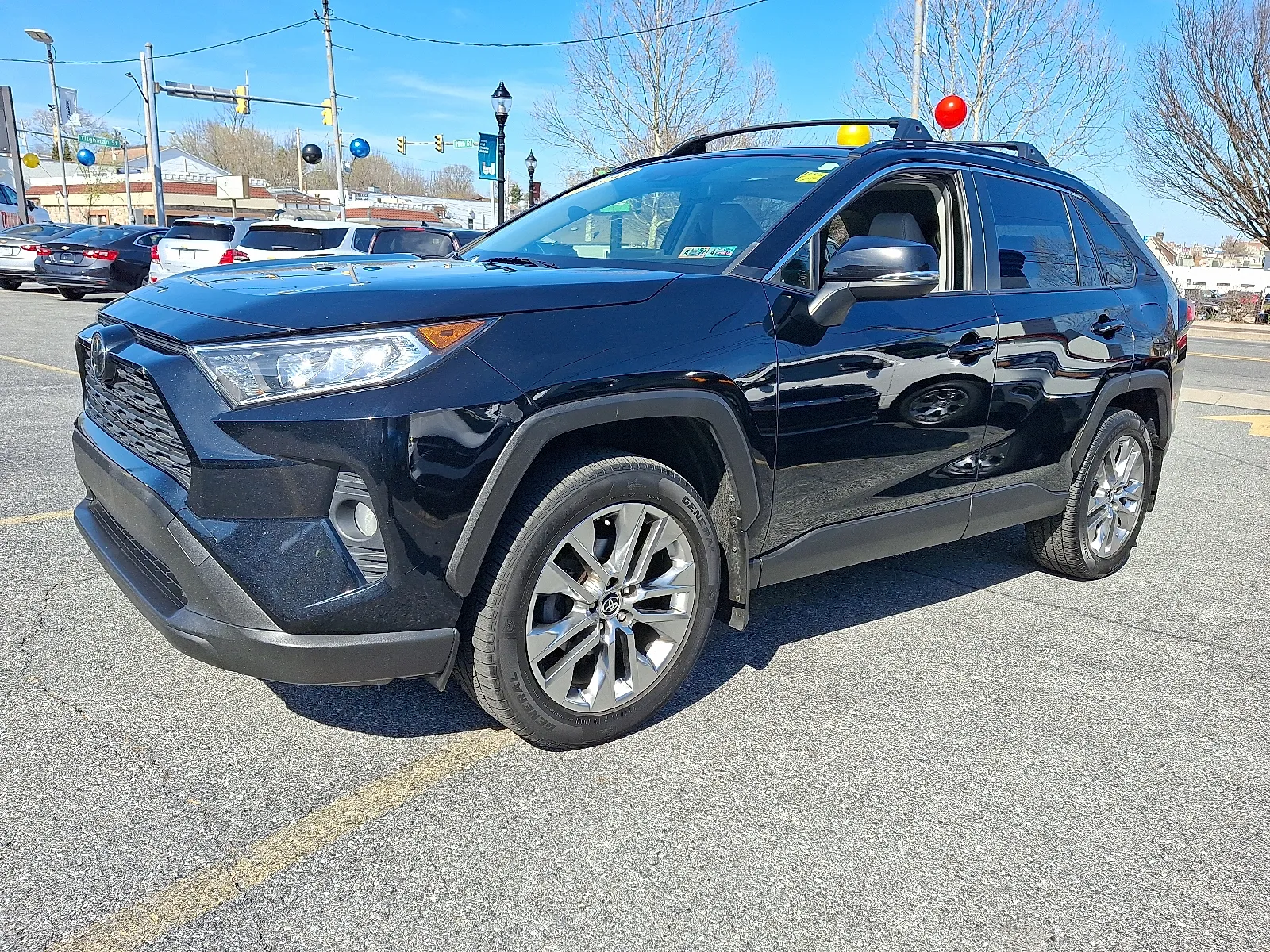 Black 2020 Toyota RAV4 XLE Premium for sale in Allentown, PA