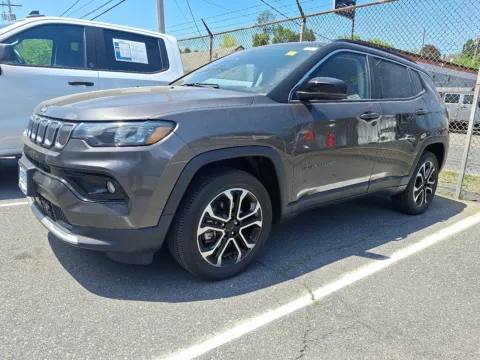 Gray 2022 Jeep Compass Limited 4x4 for sale in Allentown, PA