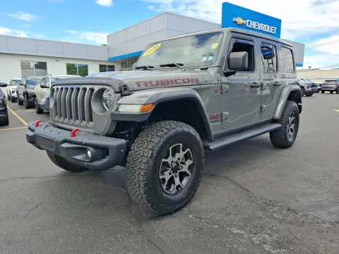 Gray 2020 Jeep Wrangler Unlimited Rubicon 4x4 for sale in Allentown, PA