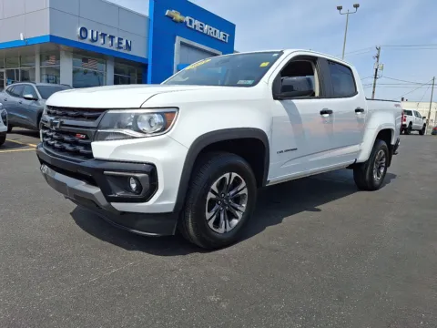 White 2021 Chevrolet Colorado 4WD Crew Cab Short Box Z71 for sale in Allentown, PA