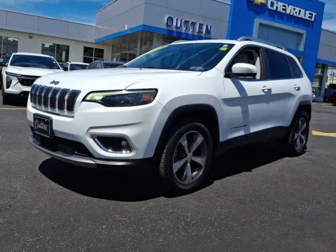 White 2020 Jeep Cherokee Limited 4x4 for sale in Allentown, PA