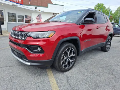 Red 2025 Jeep Compass Limited 4x4 for sale in Allentown, PA