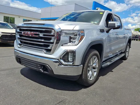 Silver 2020 GMC Sierra 1500 4WD Crew Cab Short Box SLT for sale in Allentown, PA
