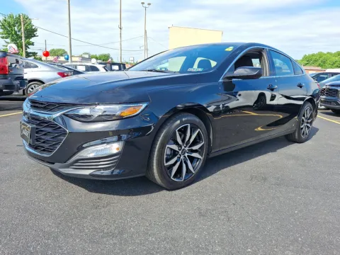 Black 2024 Chevrolet Malibu FWD RS for sale in Allentown, PA