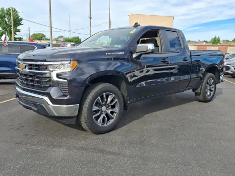 Gray 2024 Chevrolet Silverado 1500 4WD Double Cab Standard Bed LT with 2FT for sale in Allentown, PA
