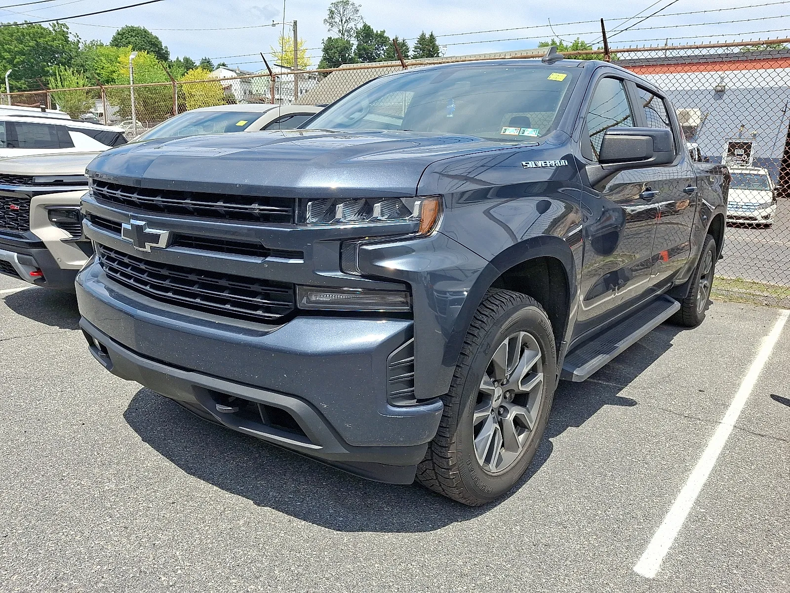 Gray 2022 Chevrolet Silverado 1500 LTD 4WD Crew Cab Short Bed RST for sale in Allentown, PA