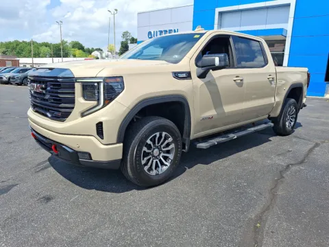 Beige 2023 GMC Sierra 1500 4WD Crew Cab Short Box AT4 for sale in Allentown, PA