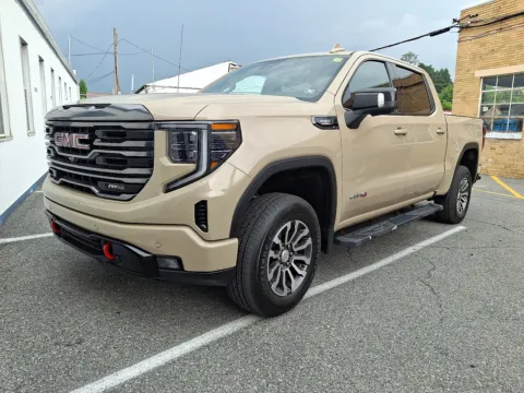 Beige 2023 GMC Sierra 1500 4WD Crew Cab Short Box AT4 for sale in Allentown, PA