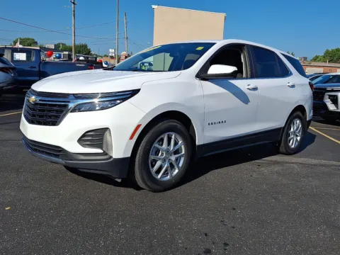 White 2022 Chevrolet Equinox FWD LT for sale in Allentown, PA