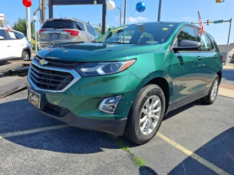 Green 2018 Chevrolet Equinox LS for sale in Allentown, PA