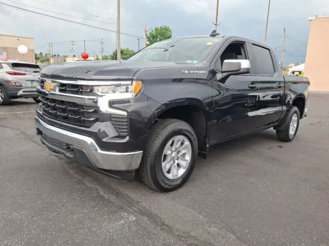 Gray 2022 Chevrolet Silverado 1500 4WD Crew Cab Standard Bed LT for sale in Allentown, PA