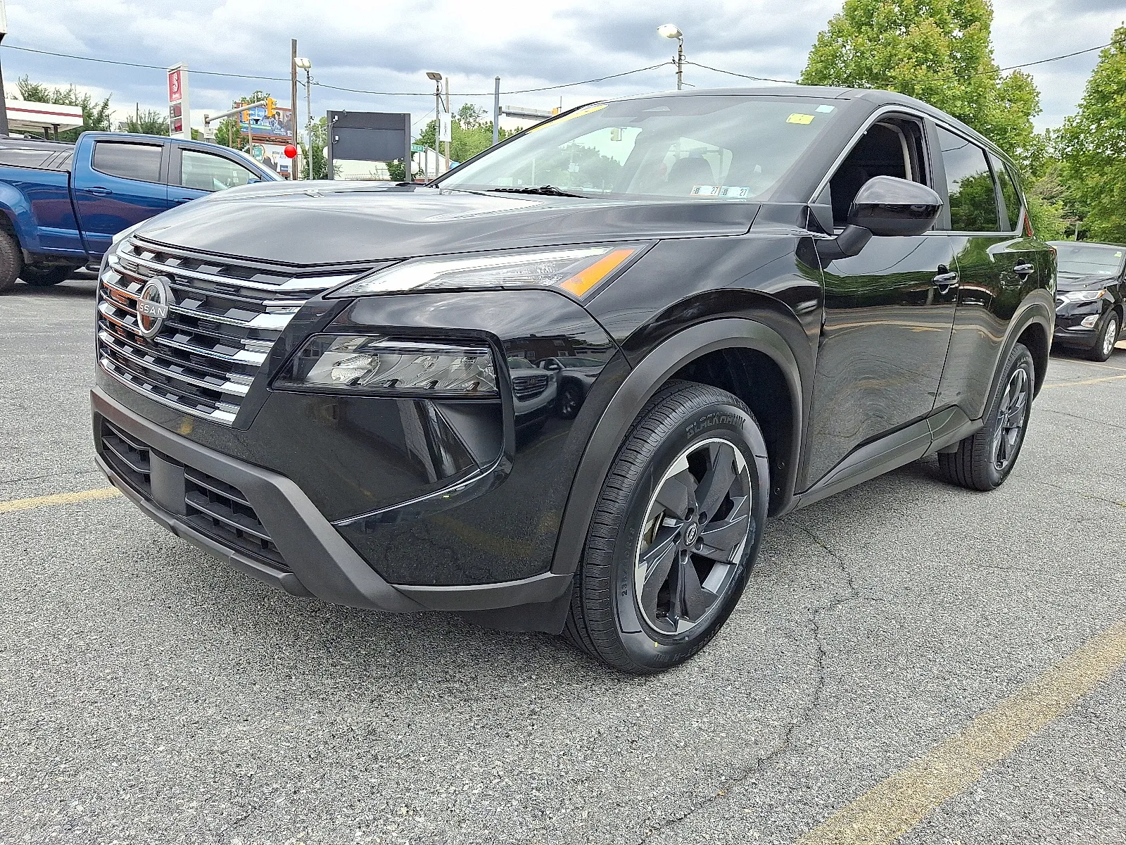 Black 2025 Nissan Rogue SV Intelligent AWD for sale in Allentown, PA