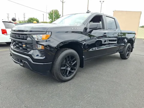 Black 2024 Chevrolet Silverado 1500 Custom for sale in Allentown, PA