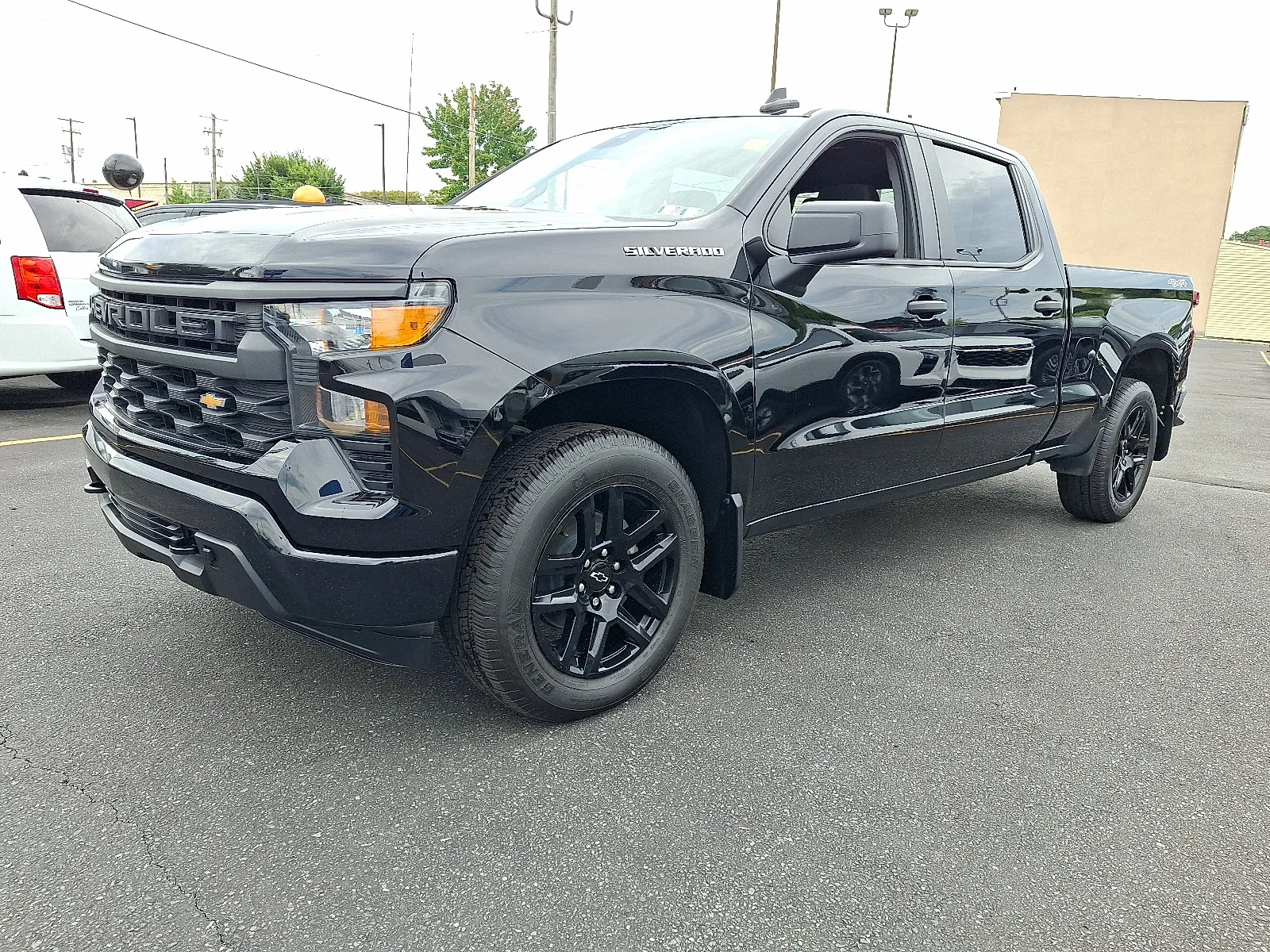 Black 2024 Chevrolet Silverado 1500 Custom for sale in Allentown, PA