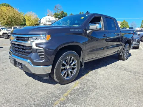 Gray 2024 Chevrolet Silverado 1500 4WD Crew Cab Short Bed LT with 2FL for sale in Allentown, PA