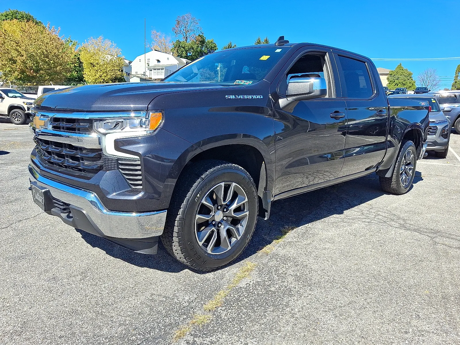 Gray 2024 Chevrolet Silverado 1500 4WD Crew Cab Short Bed LT with 2FL for sale in Allentown, PA