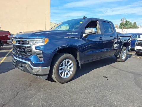 Blue 2023 Chevrolet Silverado 1500 4WD Crew Cab Short Bed LT with 2FL for sale in Allentown, PA