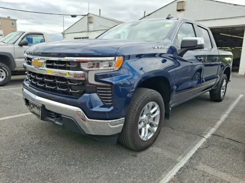 Blue 2023 Chevrolet Silverado 1500 4WD Crew Cab Short Bed LT with 2FL for sale in Allentown, PA