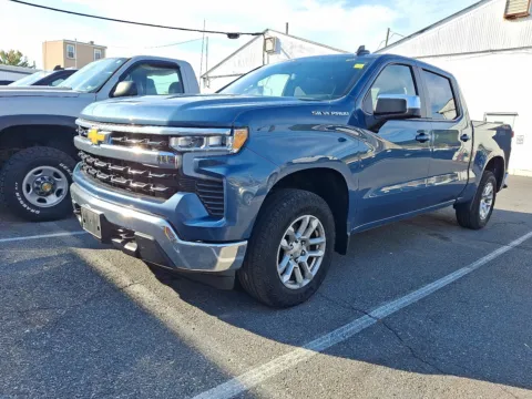 Blue 2024 Chevrolet Silverado 1500 4WD Crew Cab Short Bed LT with 2FL for sale in Allentown, PA
