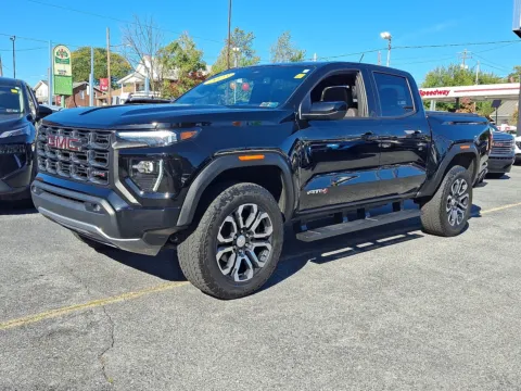 Black 2023 GMC Canyon 4WD Crew Cab Short Box AT4 for sale in Allentown, PA