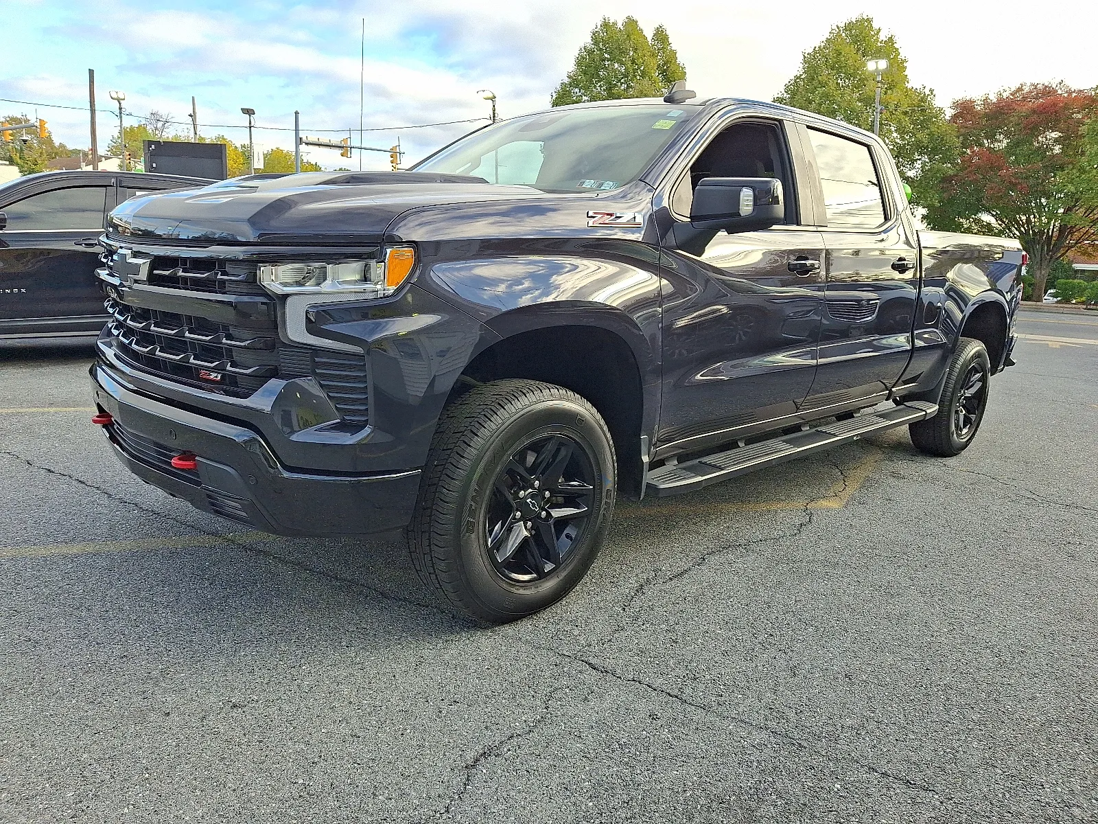 Gray 2024 Chevrolet Silverado 1500 4WD Crew Cab Standard Bed LT Trail Boss for sale in Allentown, PA