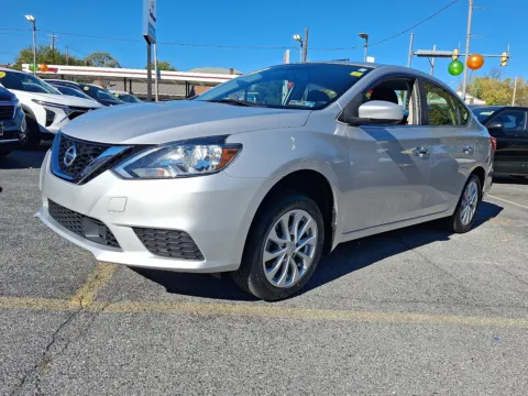 Silver 2018 Nissan Sentra SV for sale in Allentown, PA