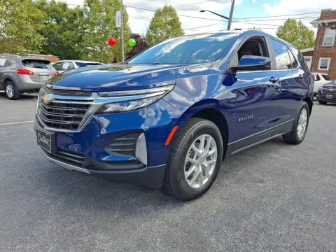 Blue 2022 Chevrolet Equinox AWD LT for sale in Allentown, PA