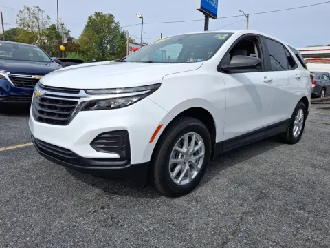 White 2023 Chevrolet Equinox AWD LS for sale in Allentown, PA