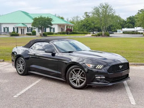 Black 2016 Ford Mustang EcoBoost Premium for sale in Foley, AL