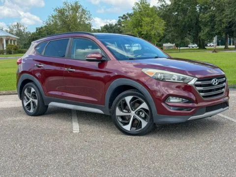 Red 2018 Hyundai Tucson Limited for sale in Foley, AL