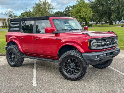 Red 2021 Ford Bronco Outer Banks for sale in Foley, AL