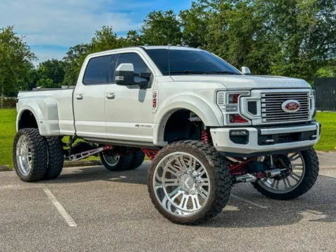 White 2022 Ford F-450SD Platinum for sale in Foley, AL