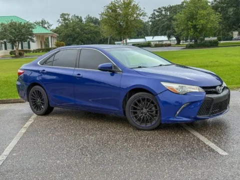 Blue 2016 Toyota Camry XLE for sale in Foley, AL