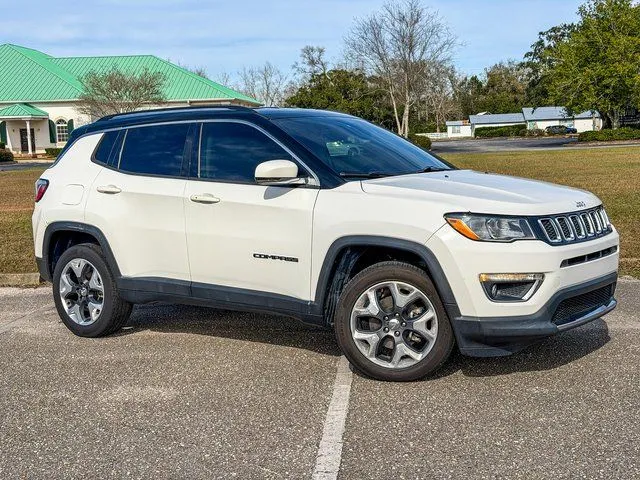 White 2018 Jeep Compass Limited for sale in Foley, AL