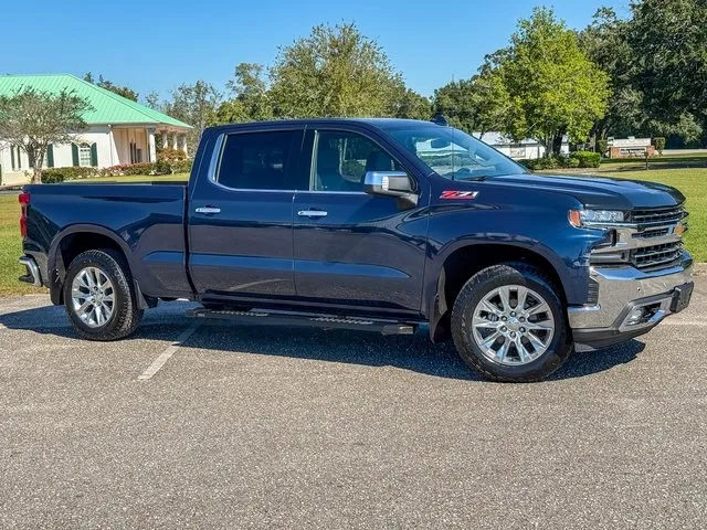 Blue 2021 Chevrolet Silverado 1500 LTZ for sale in Foley, AL