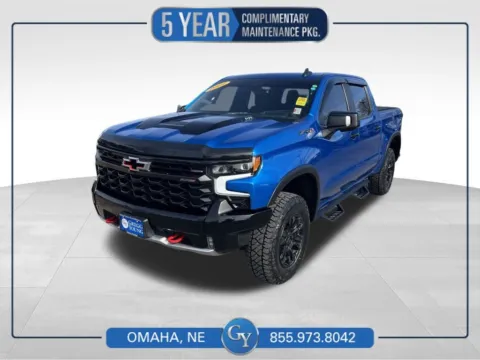 Blue 2022 Chevrolet Silverado 1500 ZR2 for sale in Omaha, NE