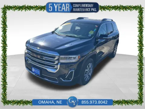 Blue 2021 GMC Acadia SLT for sale in Omaha, NE