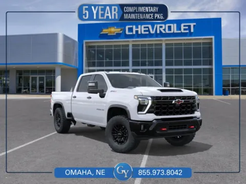 White 2026 Chevrolet Silverado 2500HD ZR2 for sale in Omaha, NE