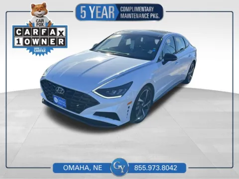 White 2022 Hyundai Sonata SEL Plus for sale in Omaha, NE