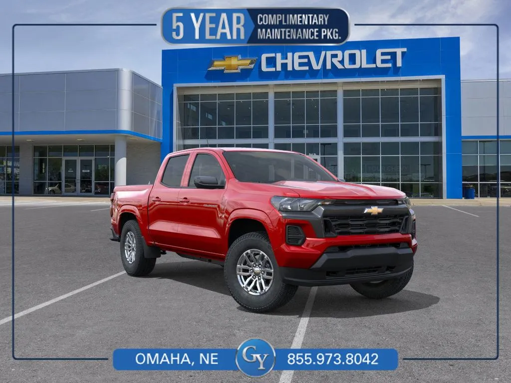Red 2026 Chevrolet Colorado LT for sale in Omaha, NE