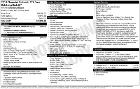 Photos of 2018 Chevrolet Colorado Z71 for sale in Omaha, NE at Gregg Young Chevrolet - Omaha