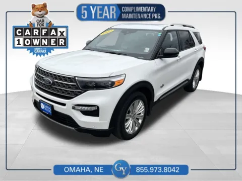 White 2023 Ford Explorer King Ranch for sale in Omaha, NE