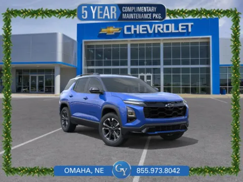 Blue 2026 Chevrolet Equinox RS for sale in Omaha, NE