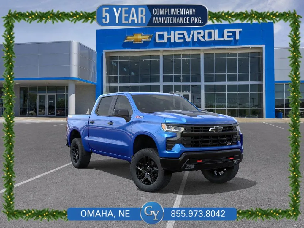 Blue 2026 Chevrolet Silverado 1500 LT Trail Boss for sale in Omaha, NE