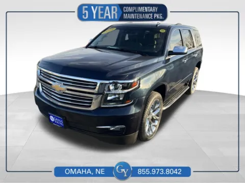 Blue 2019 Chevrolet Tahoe Premier for sale in Omaha, NE